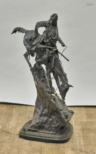 Large Bronze After Frederic Remington