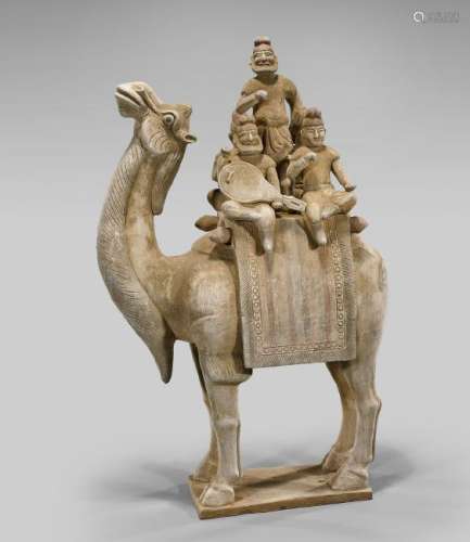 Tang-Style Pottery Camel