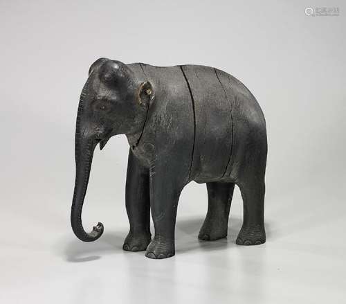 Carved Wood Elephant