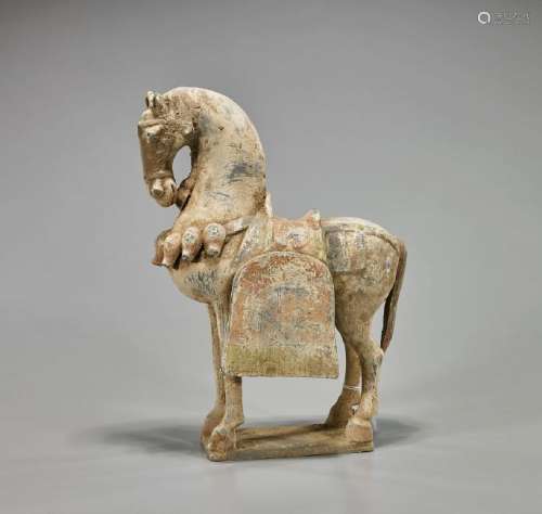 Chinese Early-Style Painted Pottery Horse