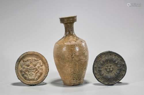 Group of Three Korean Ceramics