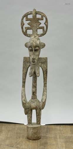 African Carved Wood Figure