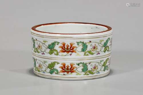 Chinese Enameled Porcelain Vessel