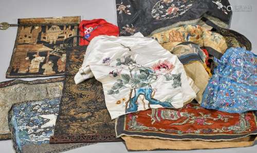 Collection of Chinese Embroidered Textiles
