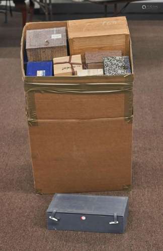 Group of Fitted Boxes