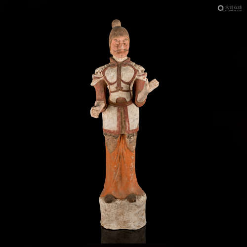 Tang Dynasty Chinese Antique Pottery Figure