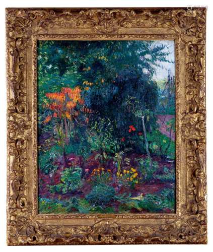 保罗·高更（1848～1903） 1885年作 花园一角 油彩 画布