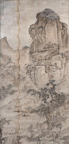 In the Style of Wang Yan (um 1700)