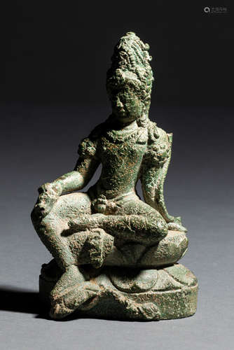 A BRONZE FIGURE OF PADMAPANI