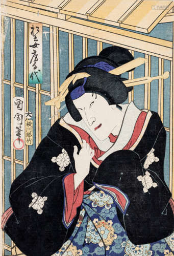 10 COLOURED WOODBLOCK PRINTS AND RE-PRINTS BY VARIOUS ARTISTS