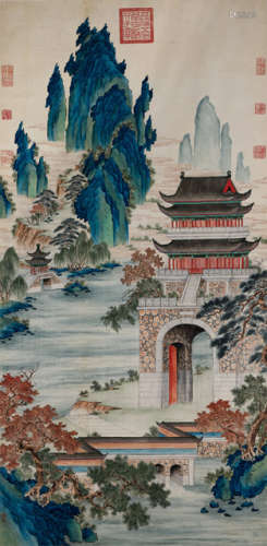 In the style of Yongrong (1743-1790)