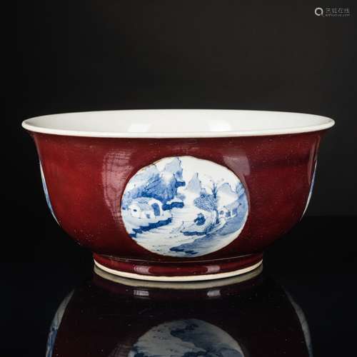 A Chinese Antique Porcelain Large Bowl