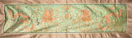 19th Antique Silk Embroidered,19th Antique Silk Embroidered