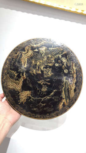 17-19TH CENTURY, A MASTER DESIGN LACQUERWARE, QING DYNASTY
