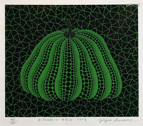 草间弥生（b.1929） 2004年作 A PUMPKIN GB-D 限量  版画