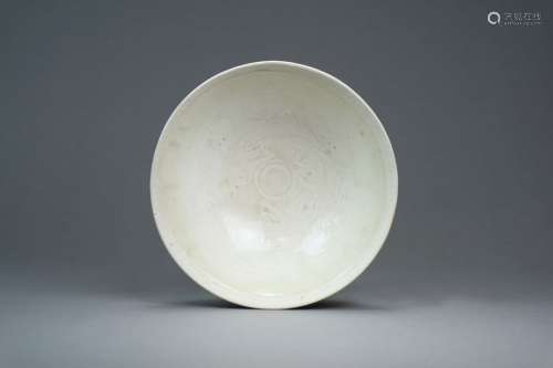 A Chinese Qingbai Conical Bowl, Song