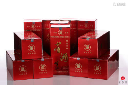 中国贵州遵义董酒厂酿制45度正装酒两箱12瓶一组