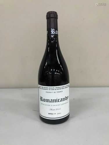 罗曼尼康帝红酒之王原装进口2015年（NO2454）750ml一瓶