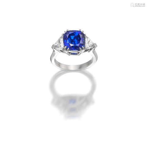 A Sapphire and Diamond Ring,  by Codorniu