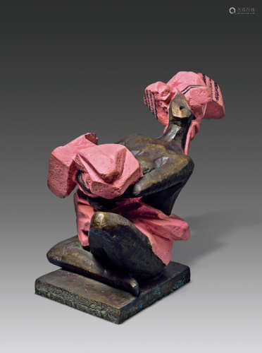 朱铭 2006年作 人间系列—裙的故事 铸铜雕塑