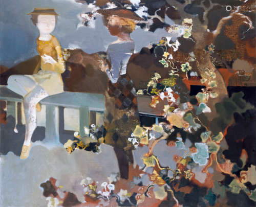 夏俊娜 2005年作 午后 布面油画