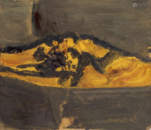 段正渠 2006年作 黄河系列之一 布面油画