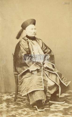 阿芳等 1870-1890年 广州，宁波等地晚清风景民俗CDV散页（20张） 蛋白照片