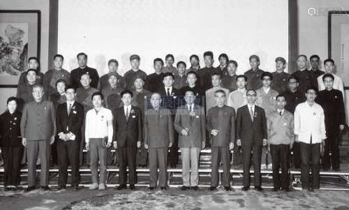 刘汝坤等 1950-1970s 建国后郭沫若活动影集（47张） 银盐纸基