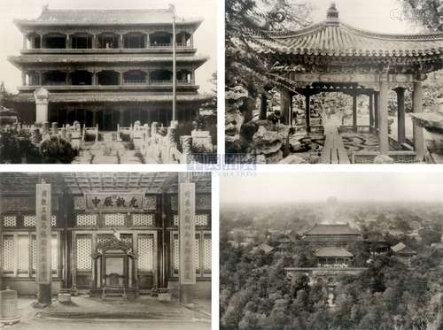 小川一真 1906年 《清国北京皇城写真帖》（2册） 古籍善本