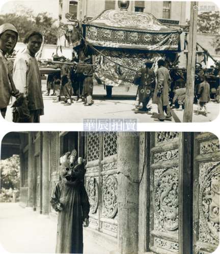 1920s 佚名 北京风景建筑相册（72张） 银盐纸基