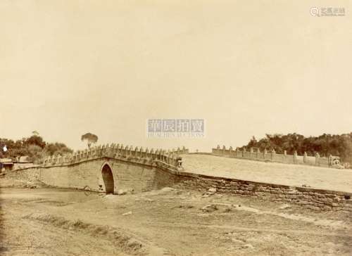费利斯·比托 1860年 通州八里桥 蛋白照片
