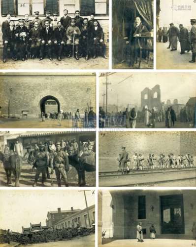 约翰·詹布鲁恩 1912年 北京兵变相册（62张） 银盐纸基