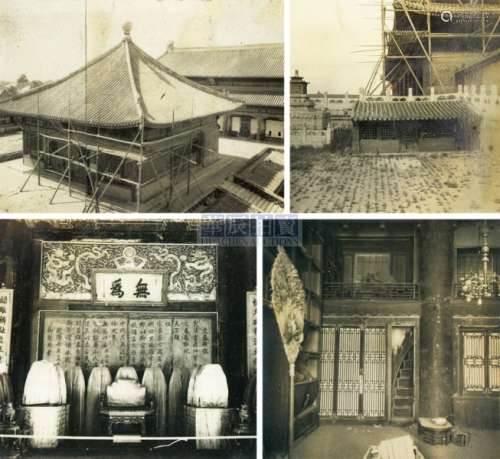 1941-1945年 佚名 民国中轴线古建筑测绘计划故宫相册（429张） 银盐纸基