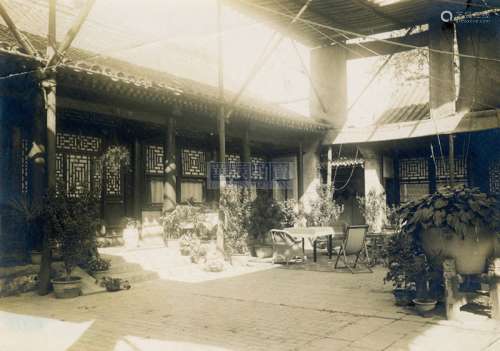 1900-1910s 佚名 清末北京胡同家具民俗散页（110张） 银盐纸基