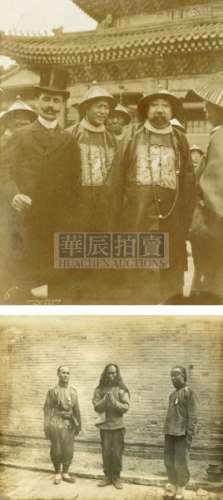 1900年 佚名 庚子时期北京官员、民俗散页（41张） 蛋白照片