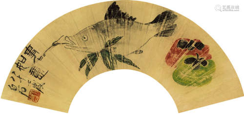 齐白石（1864～1957） 事事如意 镜心 设色纸本