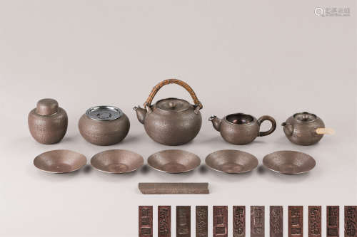 纯银茶道具 （一组）