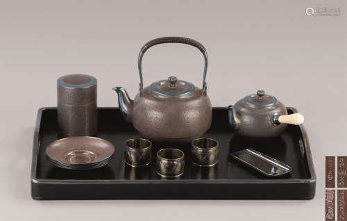 纯银茶道具 （一组）