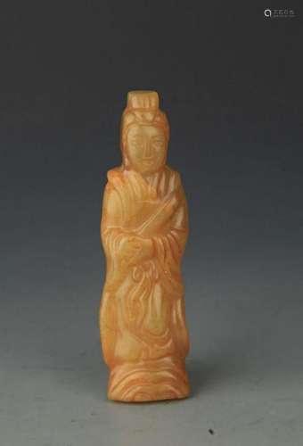 A COPY OF OLD HUMAN FIGURE JADE