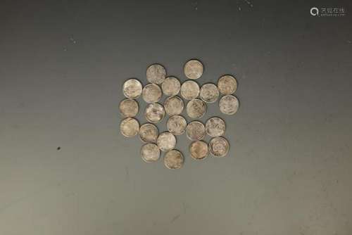 GROUP OF 23 CHINESE COIN