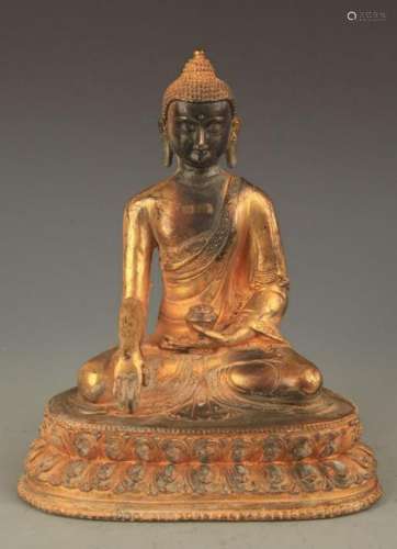 TIBETAN BUDDHIST PHARMACIST BUDDHA STATUE