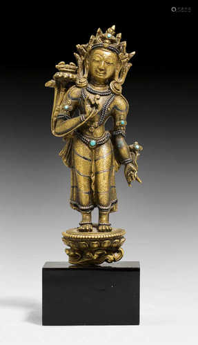 MINIATUR-FIGUR DES VAJRAPANI.