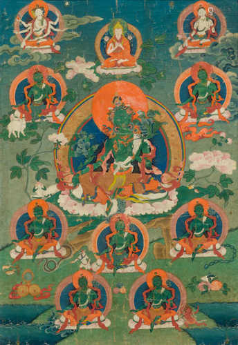 THANGKA DER ASTAMAHABHAYA-TARA.