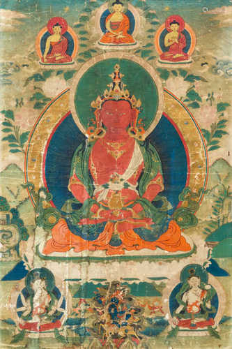 THANGKA DES AMITAYUS.