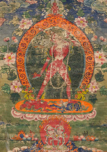 THANGKA DER SARVABUDDHA DAKINI.