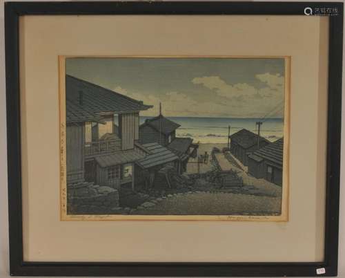 Kawase Hasui. Japanese Woodblock print. 