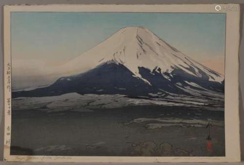 Hiroshi Y oshida woodblock. 