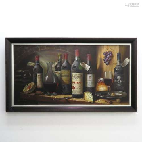 An Oil on Panel Signed Raymond Campbell Depicting ...