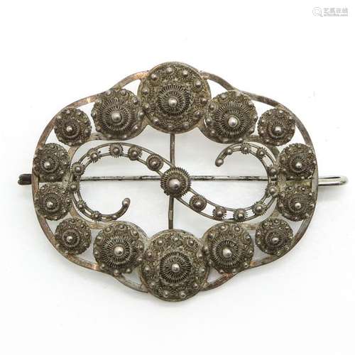 A Silver Shoe Clasp Also known as Nieuwlandse Esse...