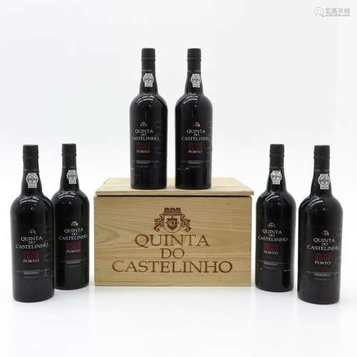 A Lot of 6 Bottles of Quinta Do Castelinho Port 20...